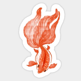 Oringe Goldfish Sticker